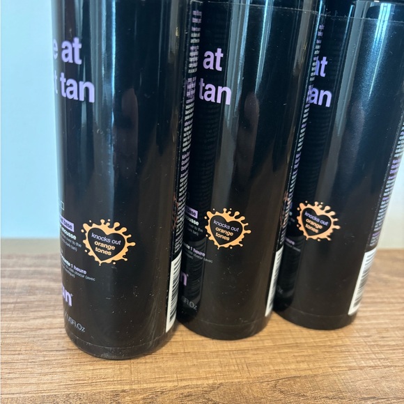 B TAN Love at First Tan Self Tanning Mousse - Darker Violet Base - set of 3 NEW - Picture 2 of 3